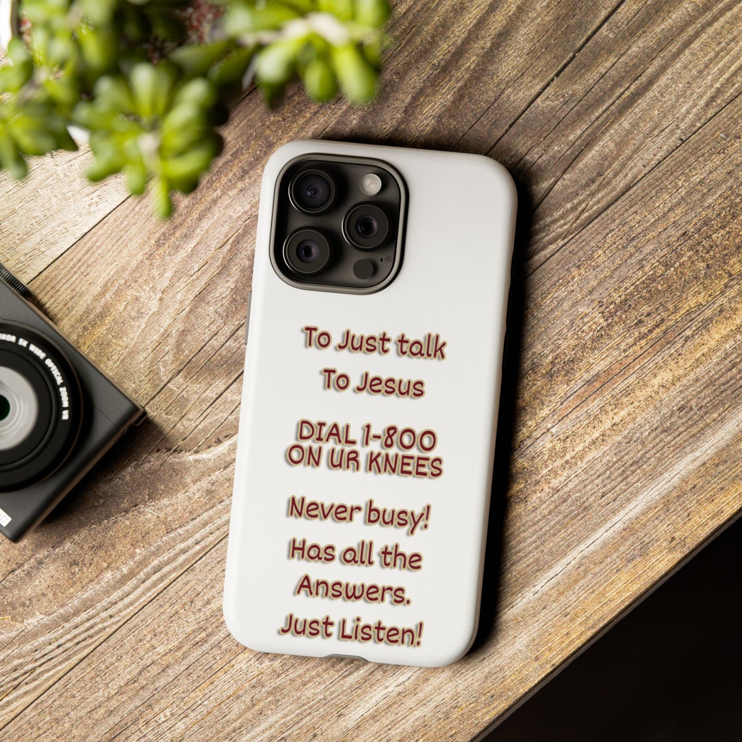Dial Jesus Anytime | Christian Phone Case