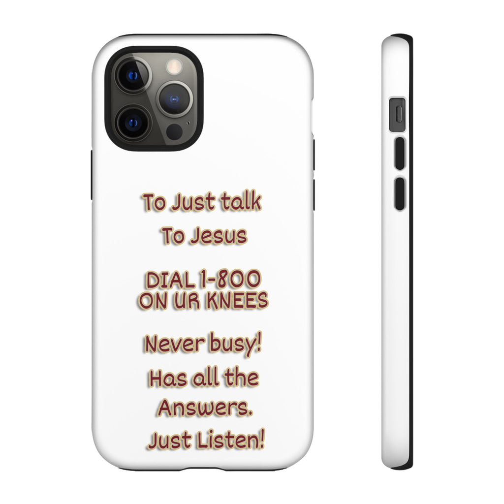 Dial Jesus anytimePhone Case**