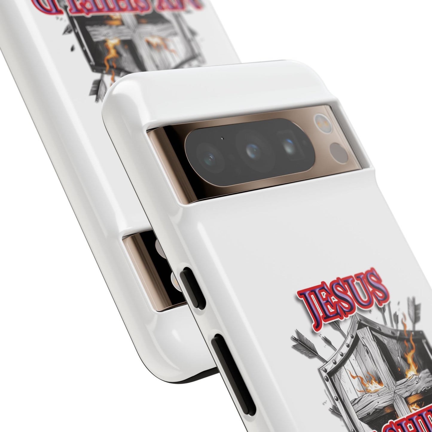 Faith-Inspired Phone Case | Jesus My Shield of Faith | Tough Cases, Christian Gift, Religious Decor, Inspirational Phone Cover, [...]