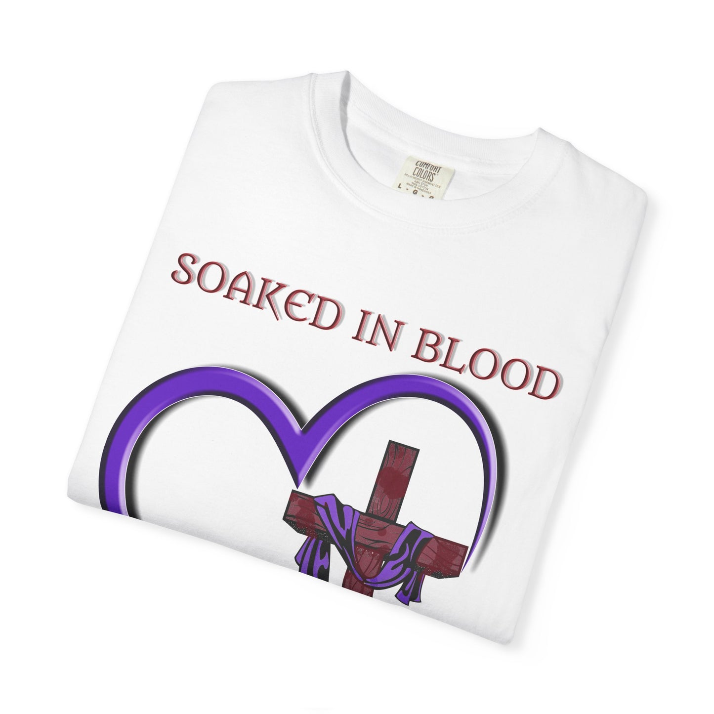 Wrapped in Love Christian T-Shirt | Faith-Inspired Comfort Colors Apparel | Spiritual Gift