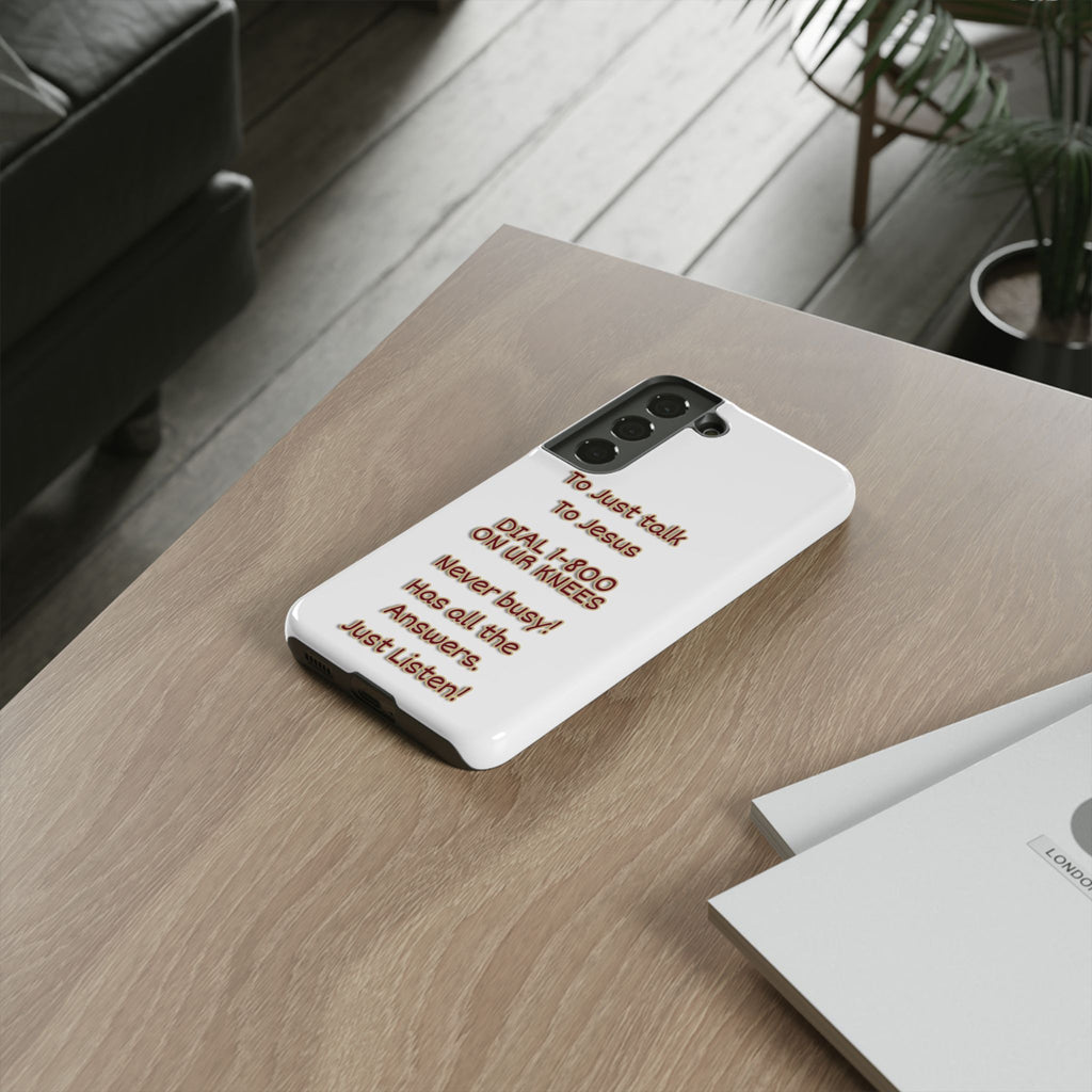 Dial Jesus anytimePhone Case**