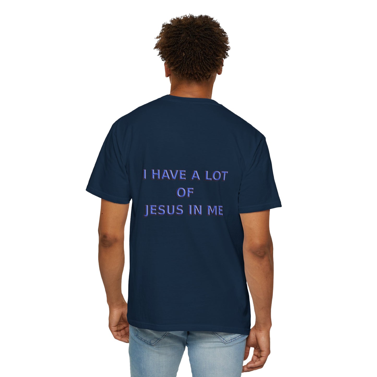 Jesus Pocket T-Shirt, Funny Religious Tee, Unisex Graphic Tee, Gift for Believers, Church Wear, Faith-Based Apparel