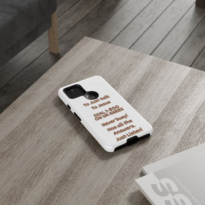 Dial Jesus Anytime | Christian Phone Case