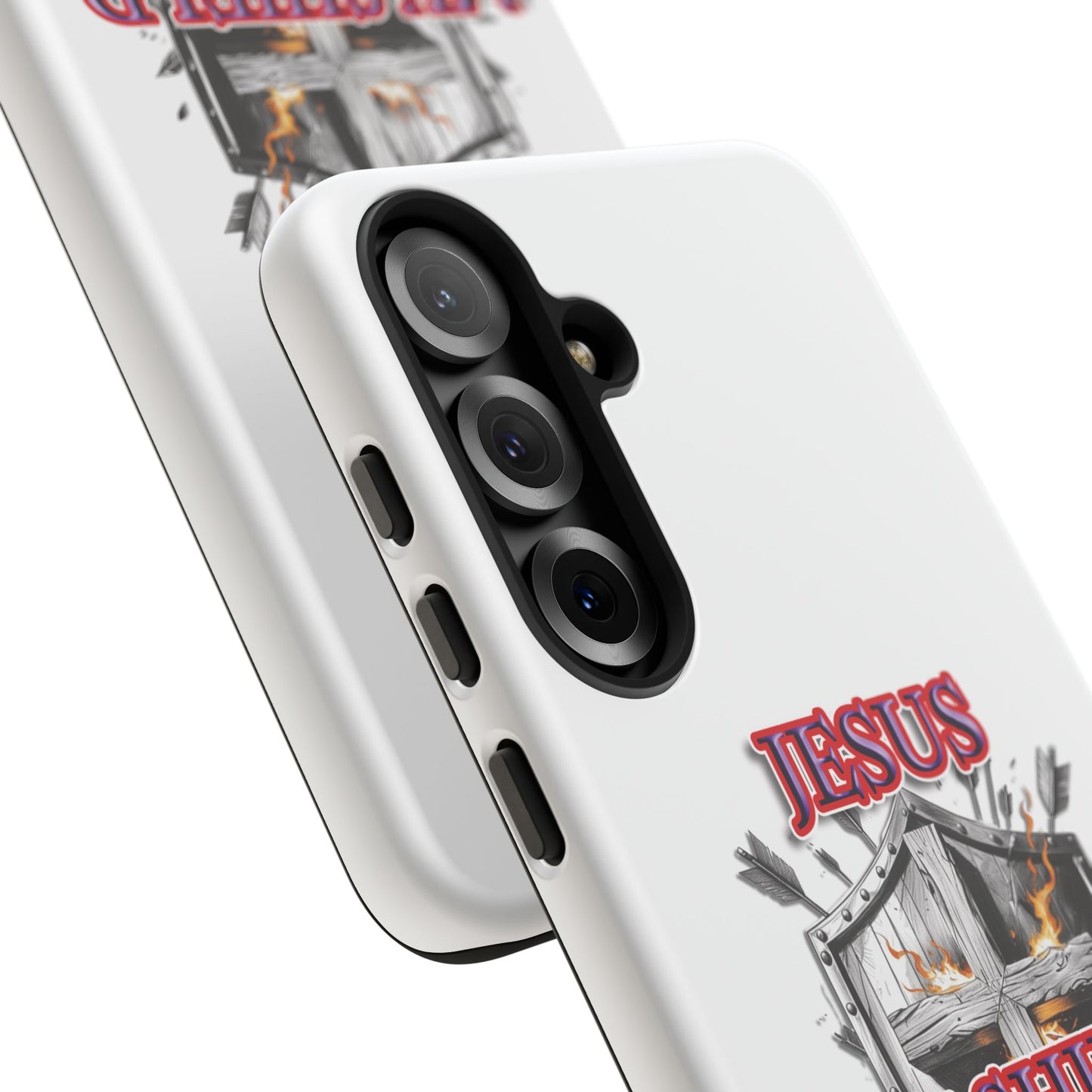 Faith-Inspired Phone Case | Jesus My Shield of Faith | Tough Cases, Christian Gift, Religious Decor, Inspirational Phone Cover, [...]