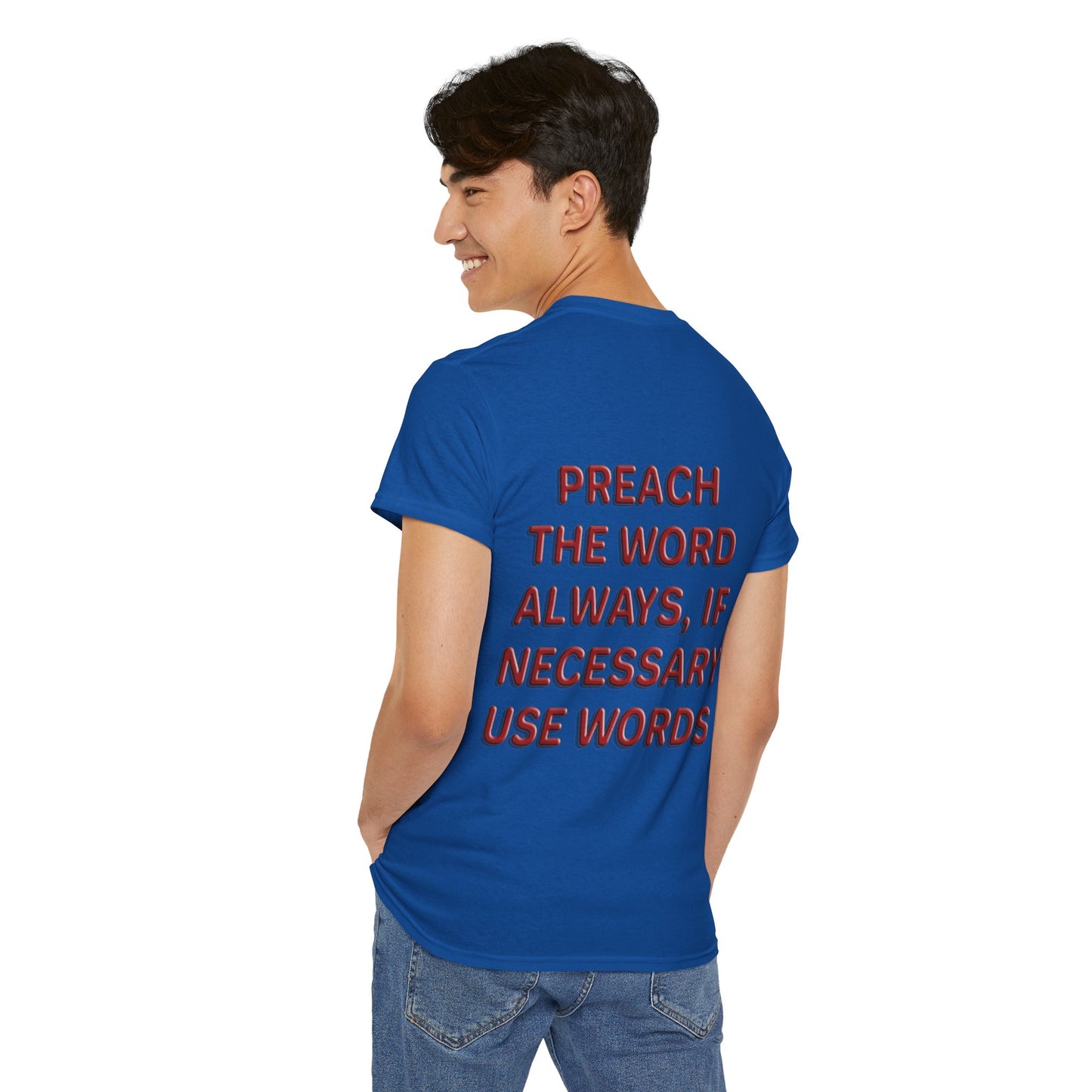 Preach the d’Avi Collection - T-Shirt, Religious T-Shirt, Faith Inspired Gift, Spiritual Apparel, Church Wear