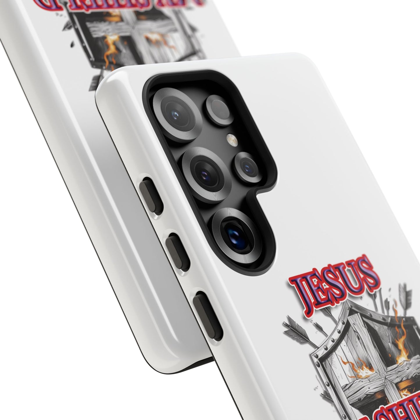 Faith-Inspired Phone Case | Jesus My Shield of Faith | Tough Cases, Christian Gift, Religious Decor, Inspirational Phone Cover, [...]