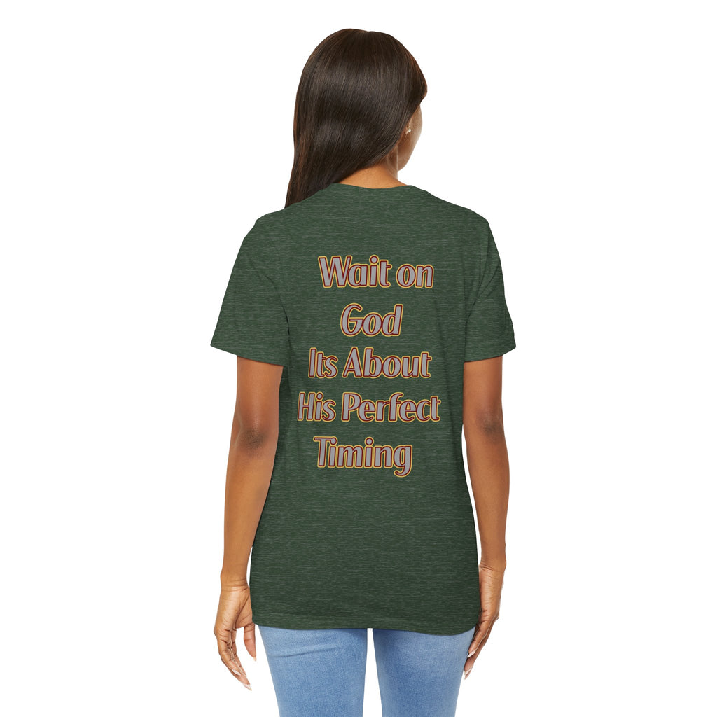 There Is A Season for Everything T-Shirt - Ecclesiastes 3:1 & Psalm 27:14 Faith Apparel