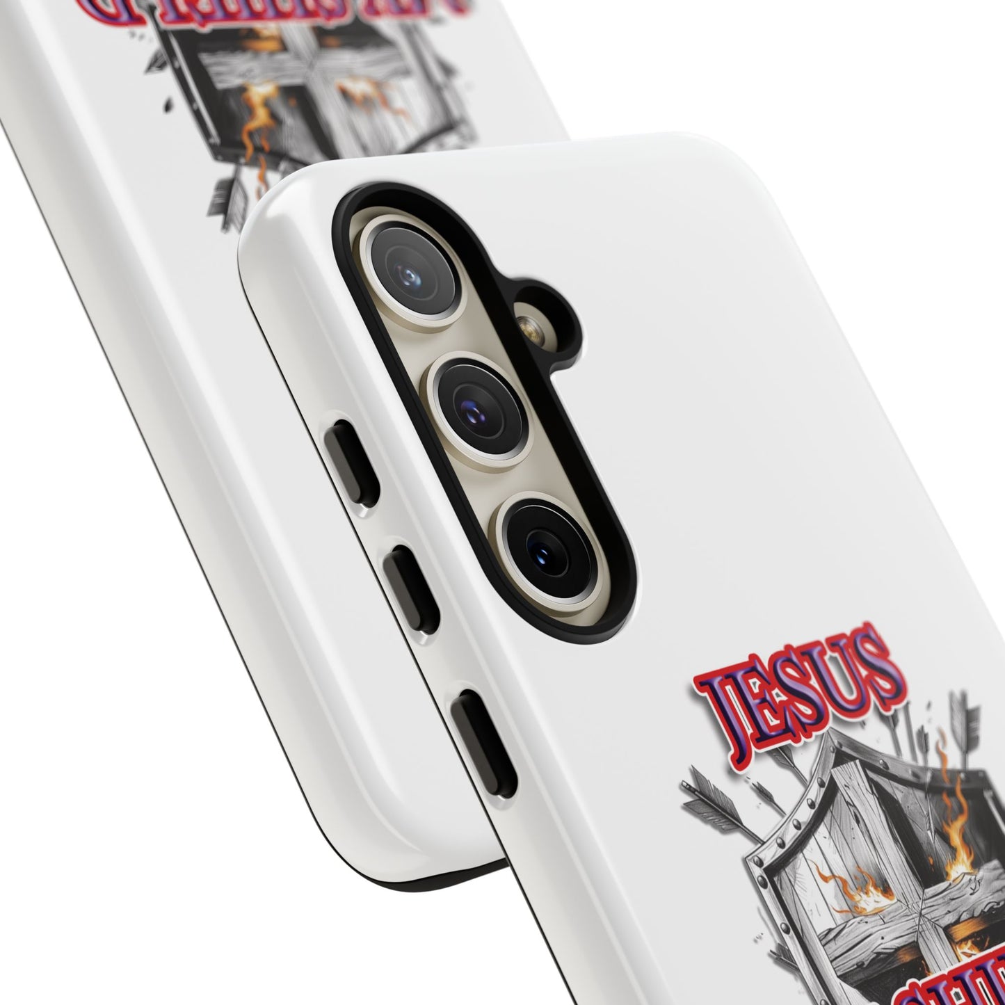 Faith-Inspired Phone Case | Jesus My Shield of Faith | Tough Cases, Christian Gift, Religious Decor, Inspirational Phone Cover, [...]