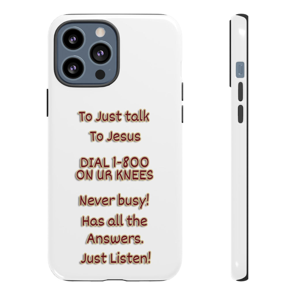 Dial Jesus anytimePhone Case**