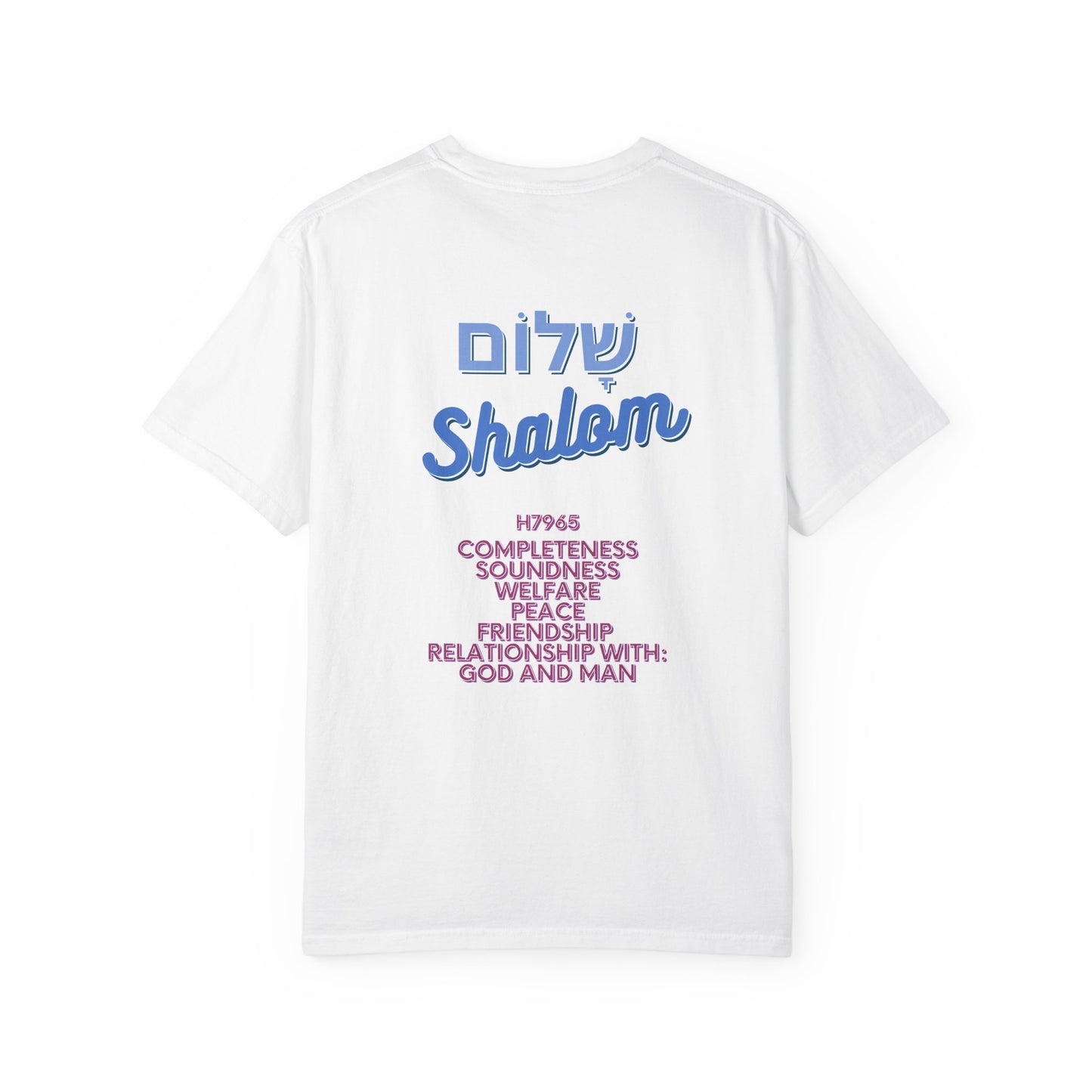 Shalom to You - Hebrew Blessing Tee