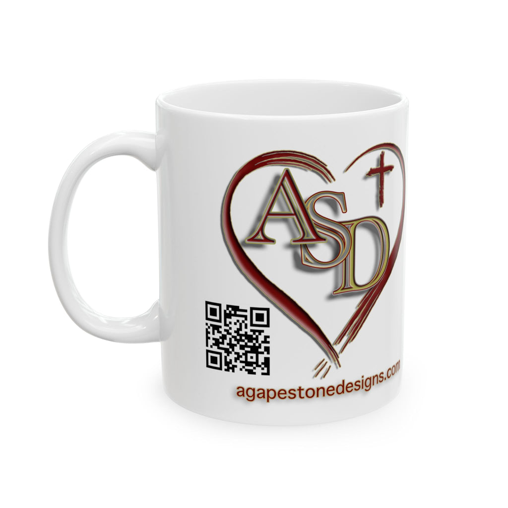 For the Love of Christ Controls Me" Coffee Mug - 2 Corinthians 5:14 | Free with Any 2-Item Purchase