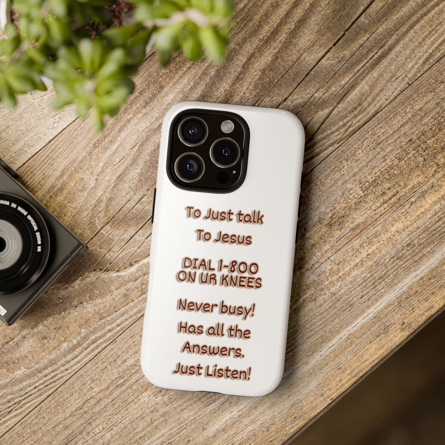 Dial Jesus Anytime | Christian Phone Case