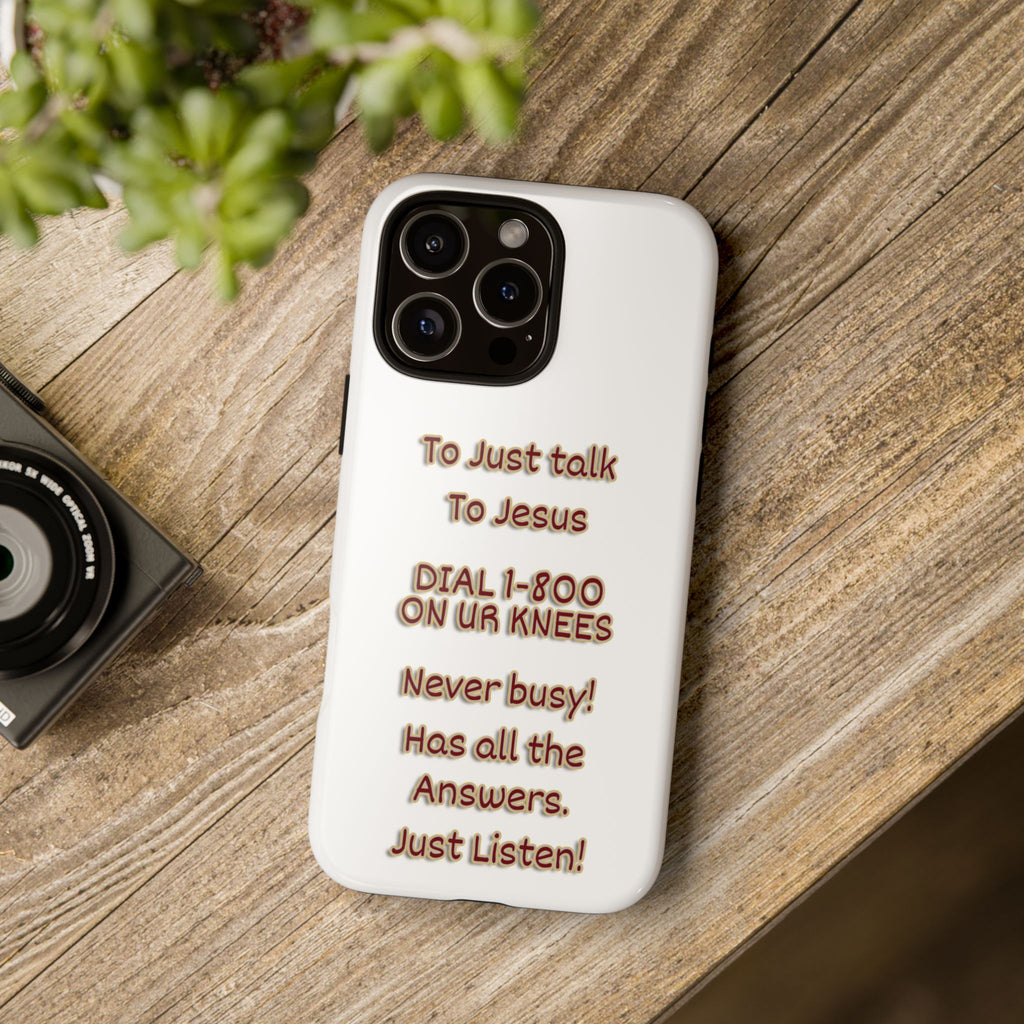 Dial Jesus anytimePhone Case**
