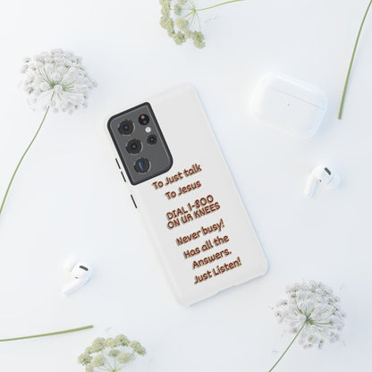 Dial Jesus Anytime | Christian Phone Case