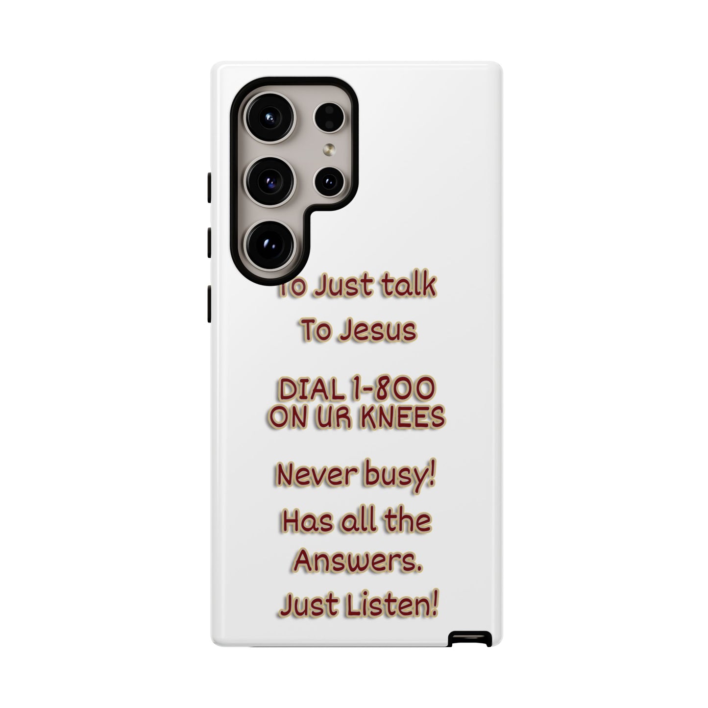 Dial Jesus Anytime | Christian Phone Case