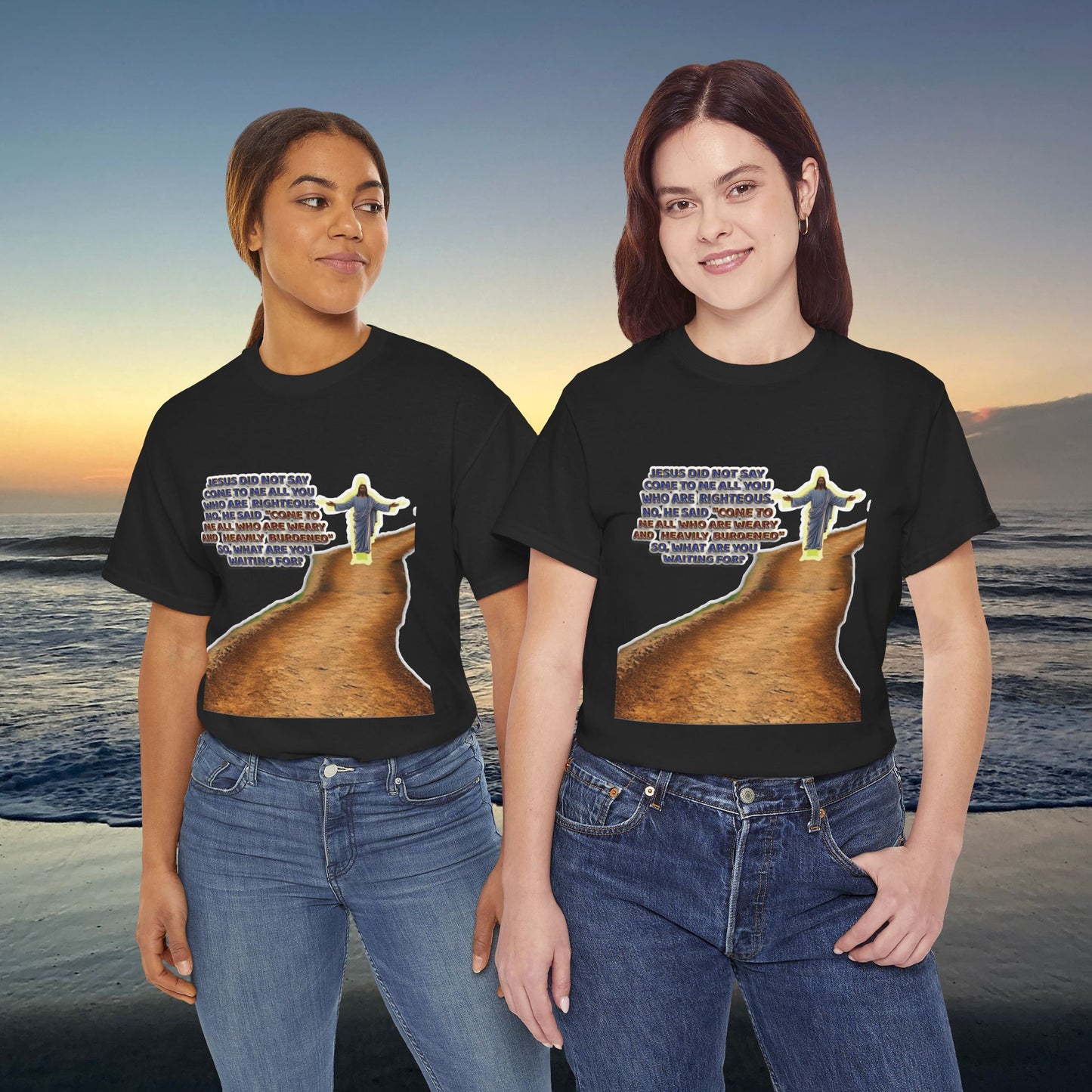 Come To Jesus, Christian Tee, Religious T-Shirt, Faith Inspired Gift, Spiritual Apparel, Church Wear
