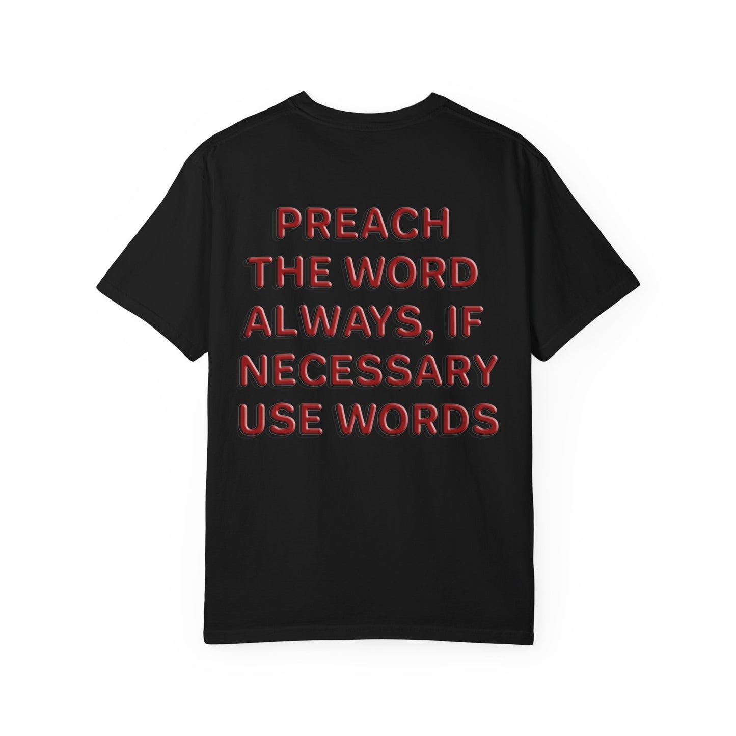 Preach Christian T-Shirt | d'Avi Collection | Faith-Inspired Comfort Colors Apparel