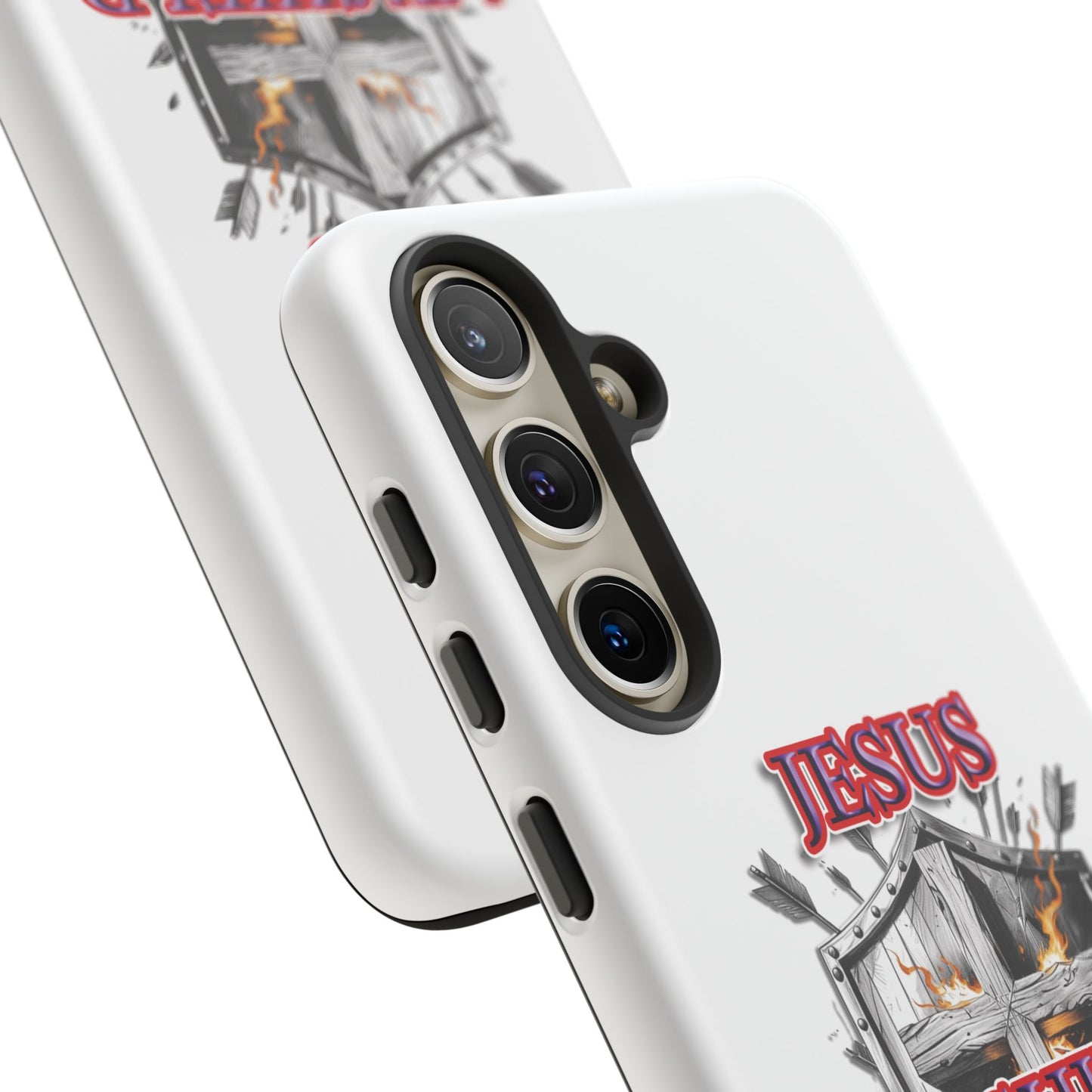 Faith-Inspired Phone Case | Jesus My Shield of Faith | Tough Cases, Christian Gift, Religious Decor, Inspirational Phone Cover, [...]