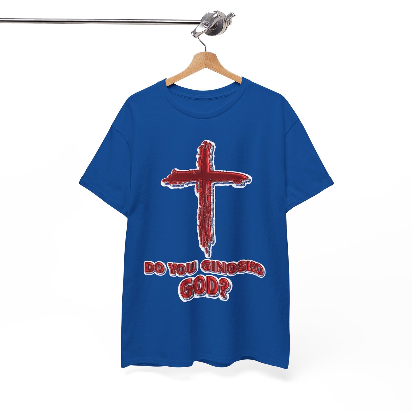 GInosko God - Religious T-Shirt, Faith Inspired Gift, Spiritual Apparel, Church Wear