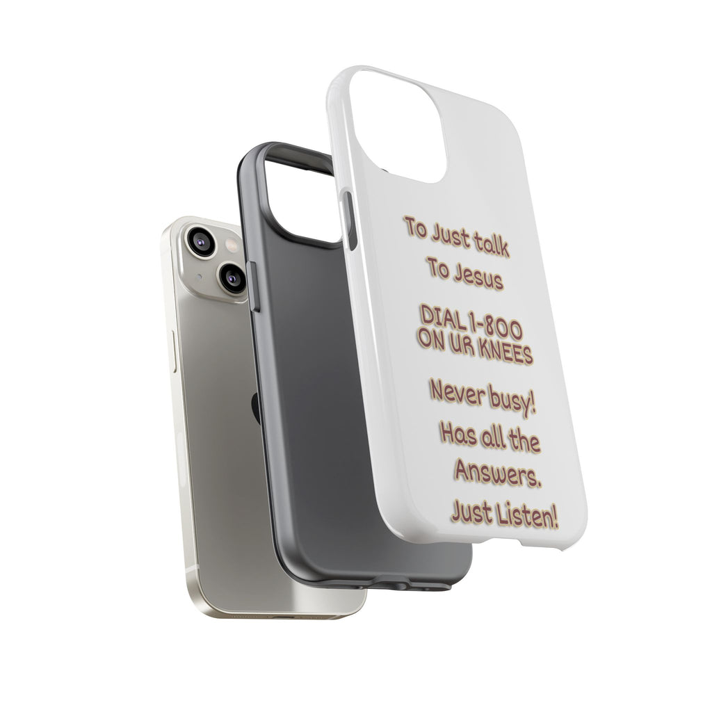 Dial Jesus anytimePhone Case**