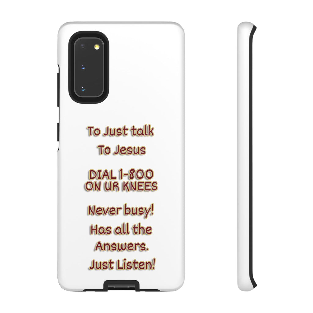 Dial Jesus anytimePhone Case**