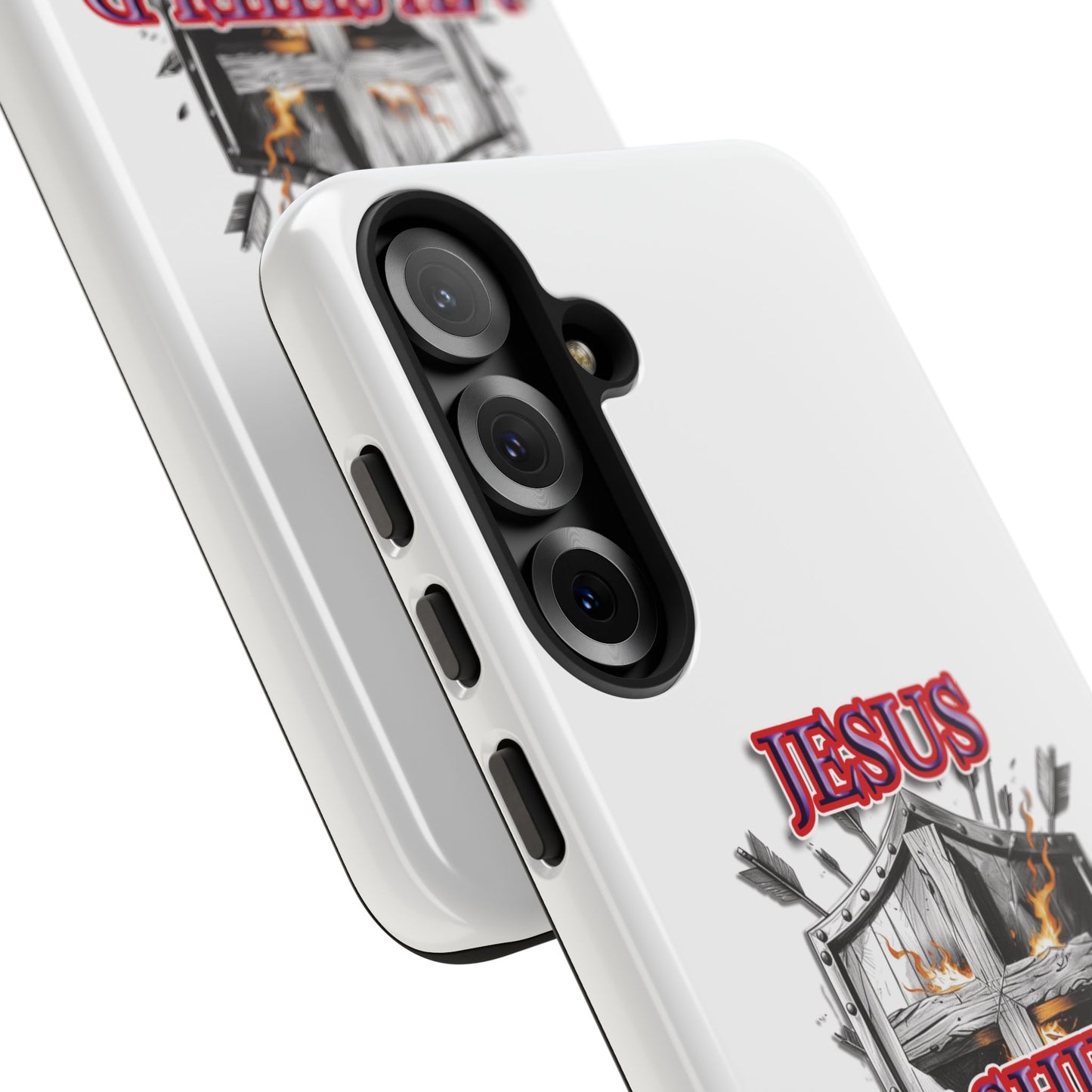 Faith-Inspired Phone Case | Jesus My Shield of Faith | Tough Cases, Christian Gift, Religious Decor, Inspirational Phone Cover, [...]