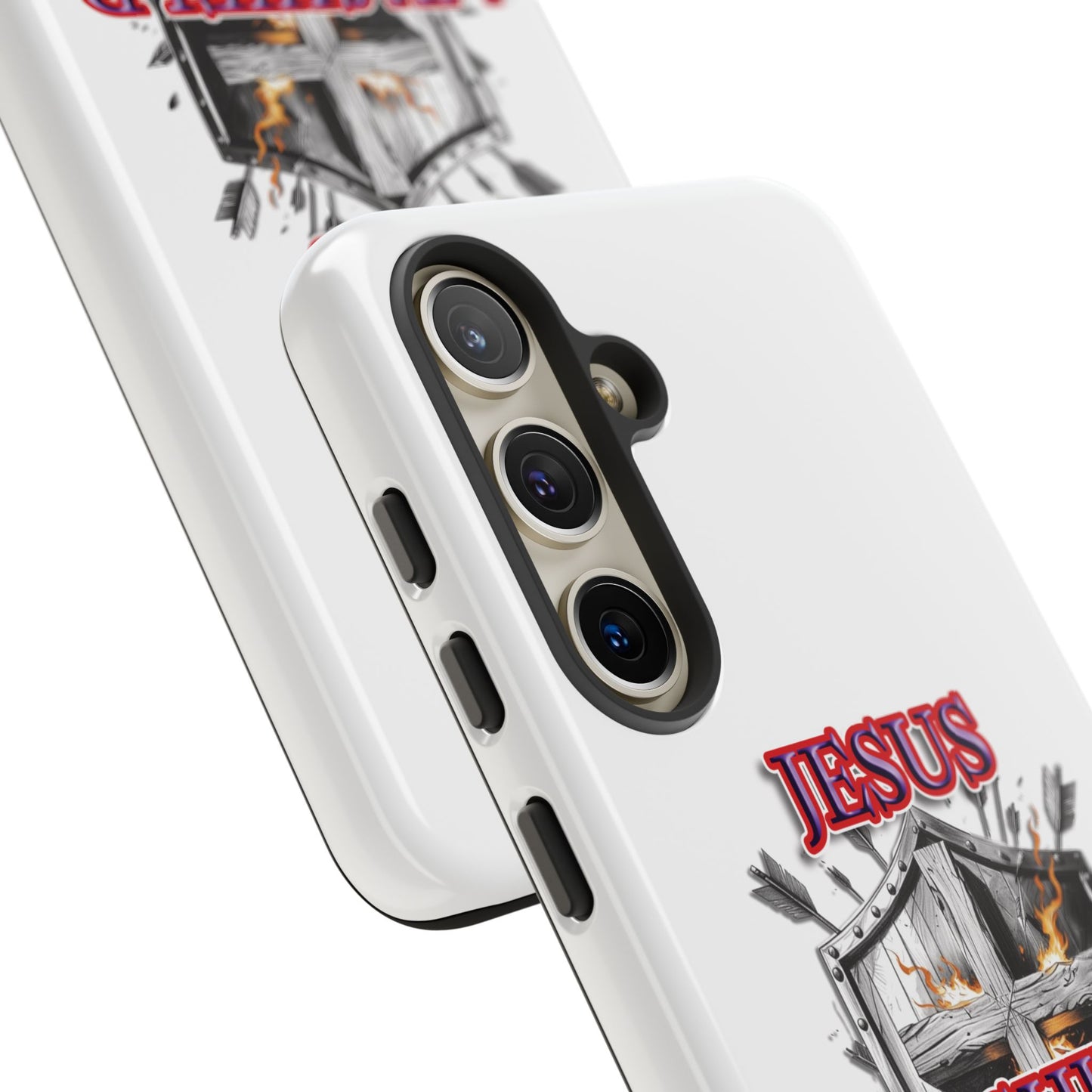 Faith-Inspired Phone Case | Jesus My Shield of Faith | Tough Cases, Christian Gift, Religious Decor, Inspirational Phone Cover, [...]