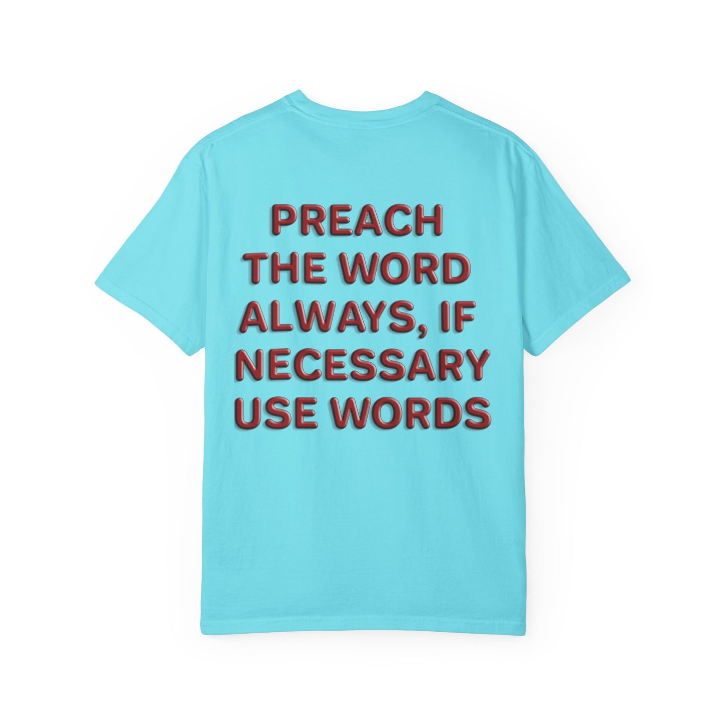 Preach Christian T-Shirt | d'Avi Collection | Faith-Inspired Comfort Colors Apparel