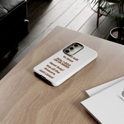 Dial Jesus Anytime | Christian Phone Case