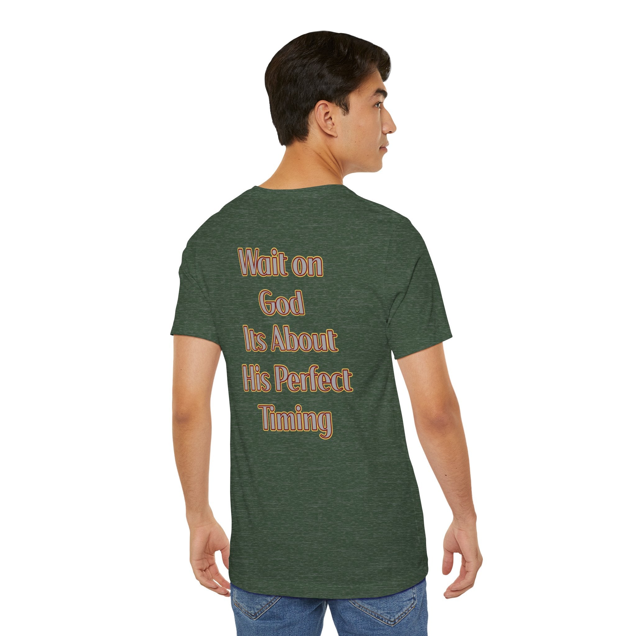There Is A Season for Everything T-Shirt - Ecclesiastes 3:1 & Psalm 27:14 Faith Apparel