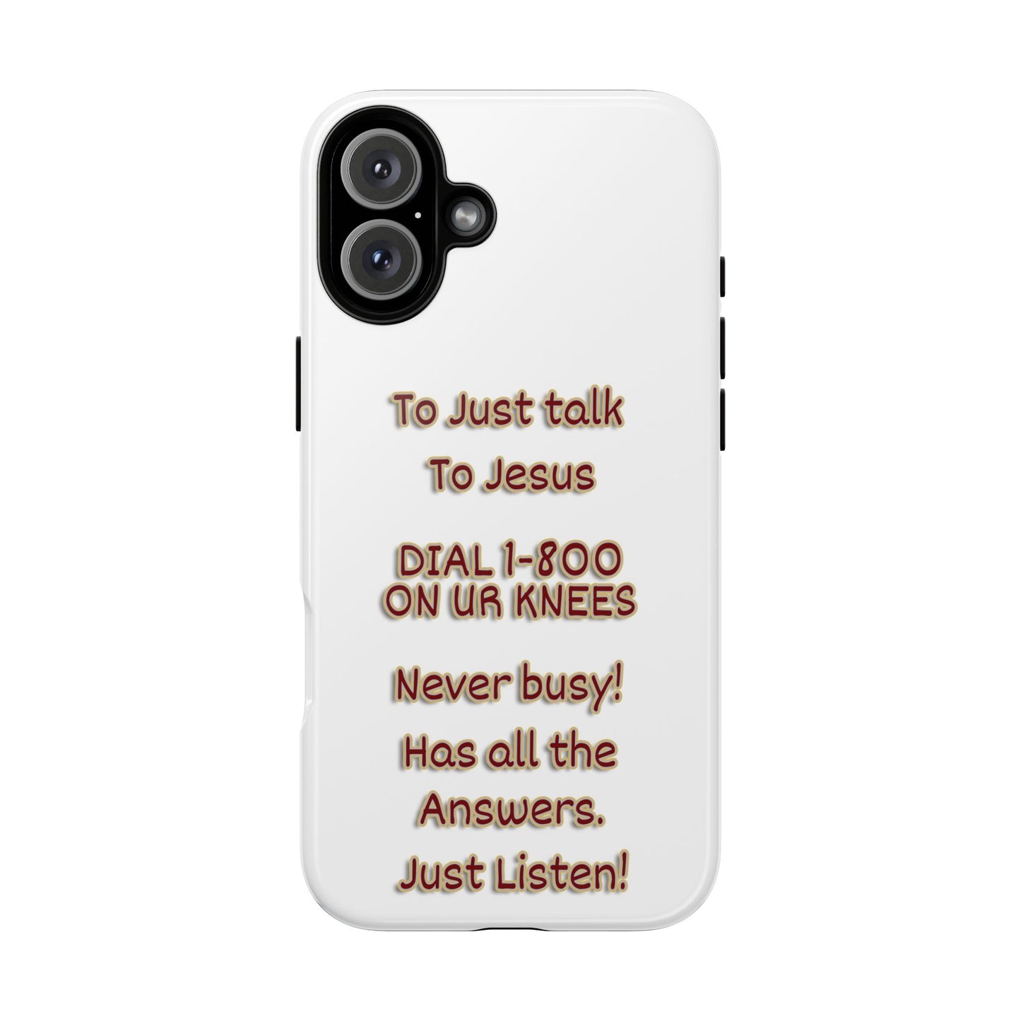 Dial Jesus Anytime | Christian Phone Case