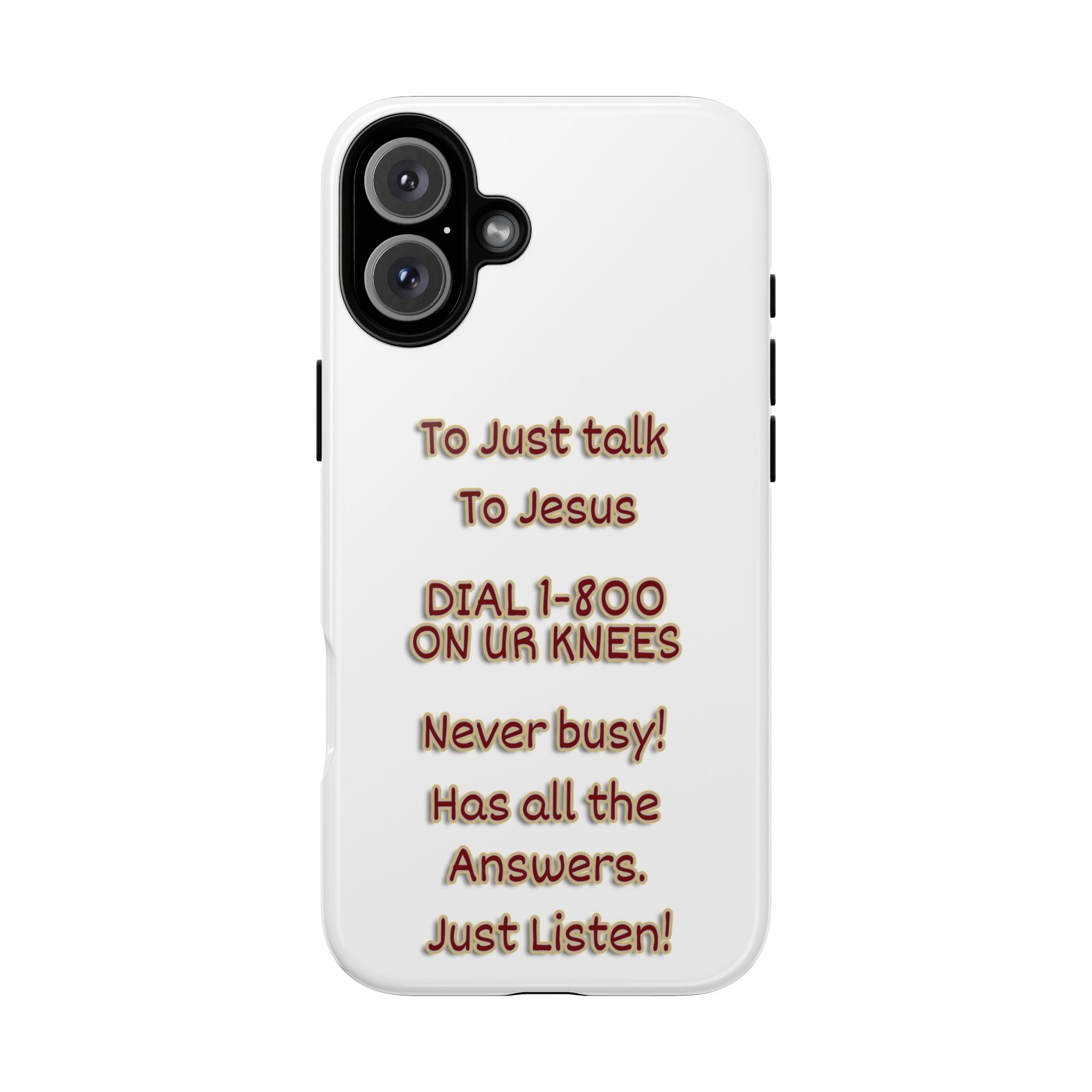 Dial Jesus anytimePhone Case**
