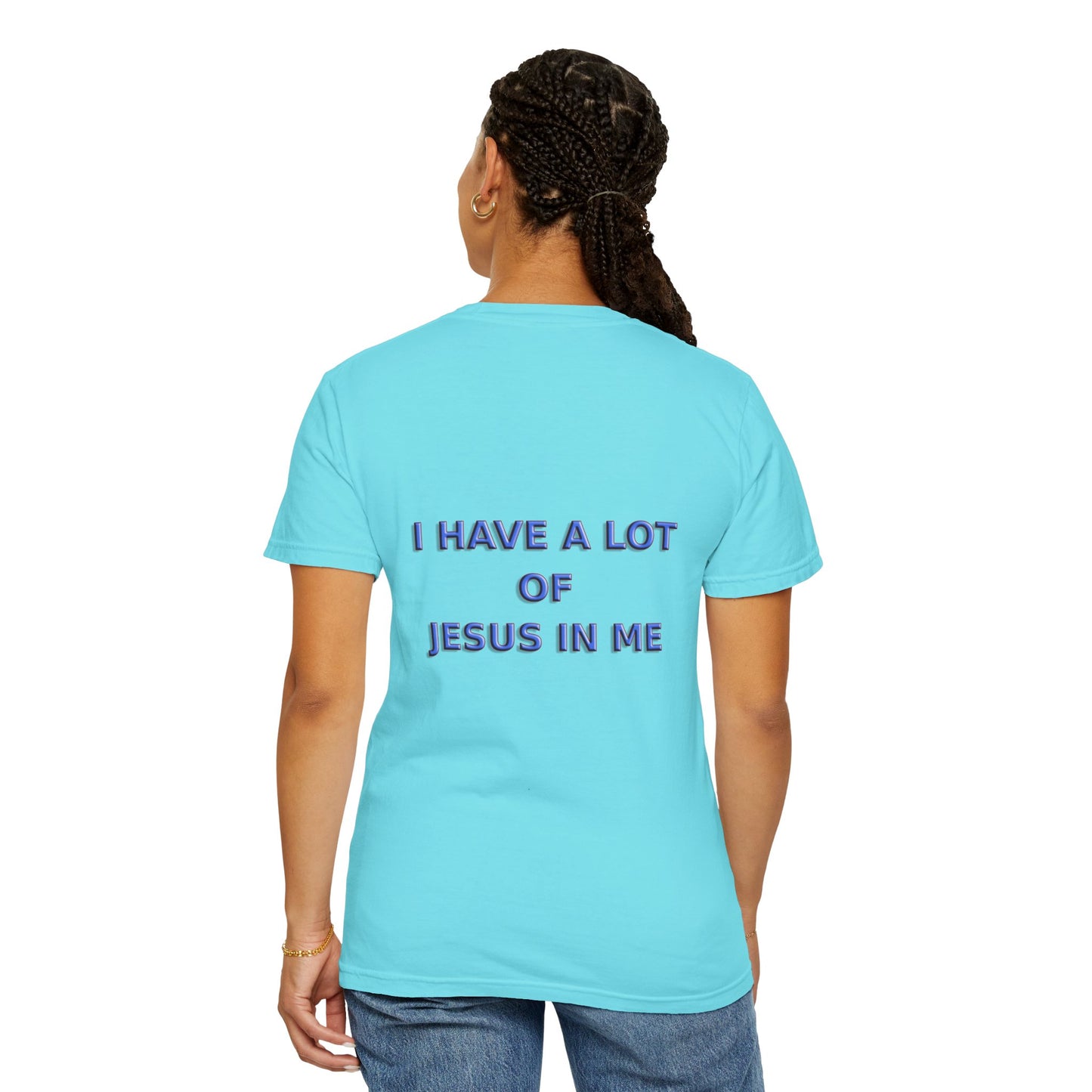 Jesus Pocket T-Shirt, Funny Religious Tee, Unisex Graphic Tee, Gift for Believers, Church Wear, Faith-Based Apparel
