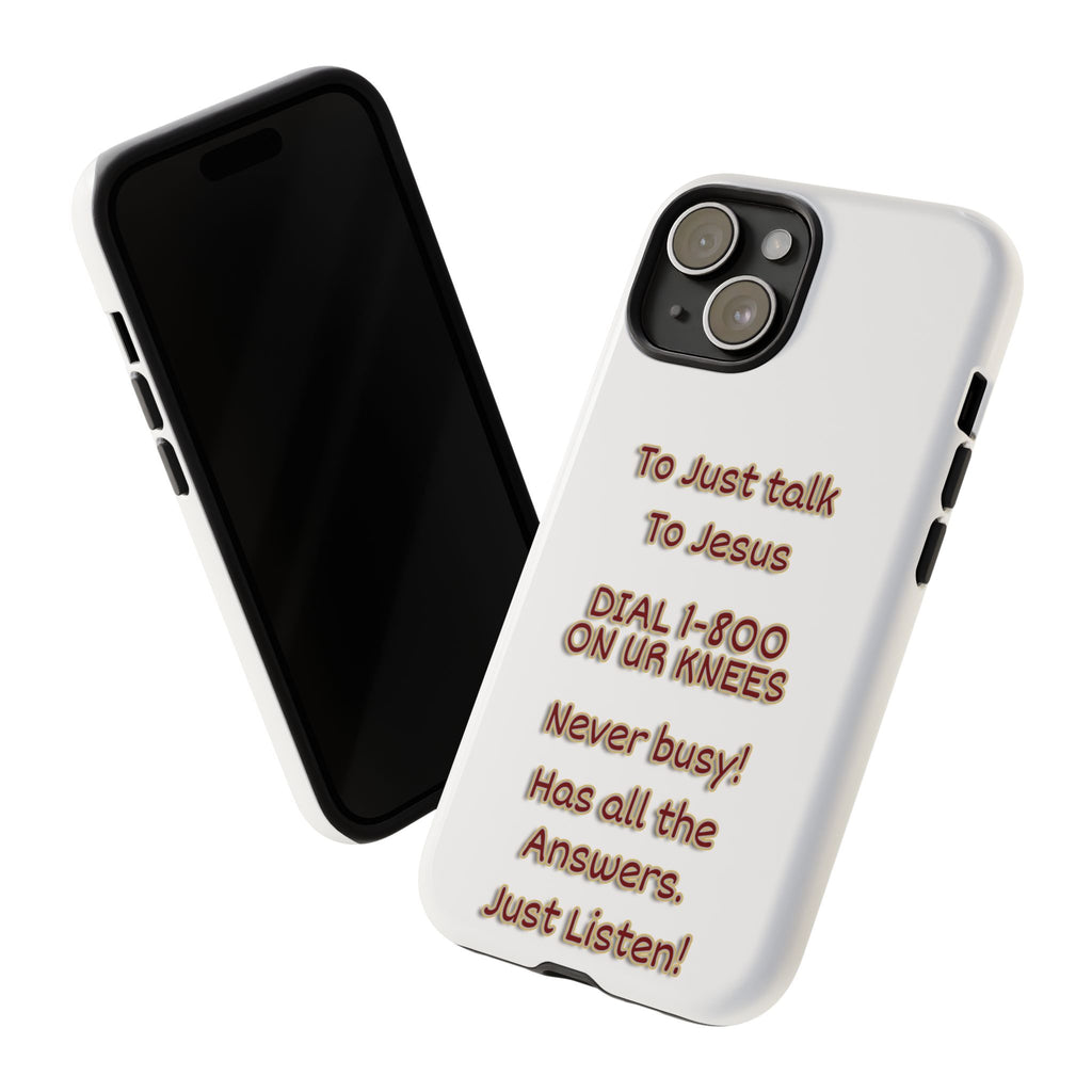 Dial Jesus anytimePhone Case**