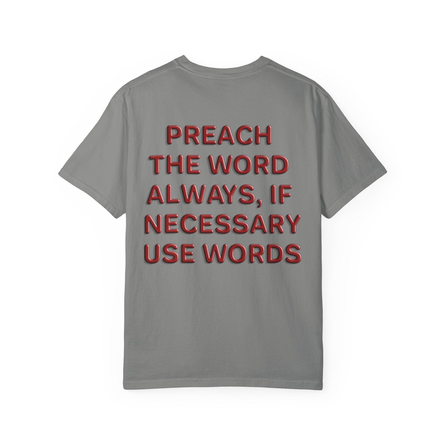 Preach Christian T-Shirt | d'Avi Collection | Faith-Inspired Comfort Colors Apparel