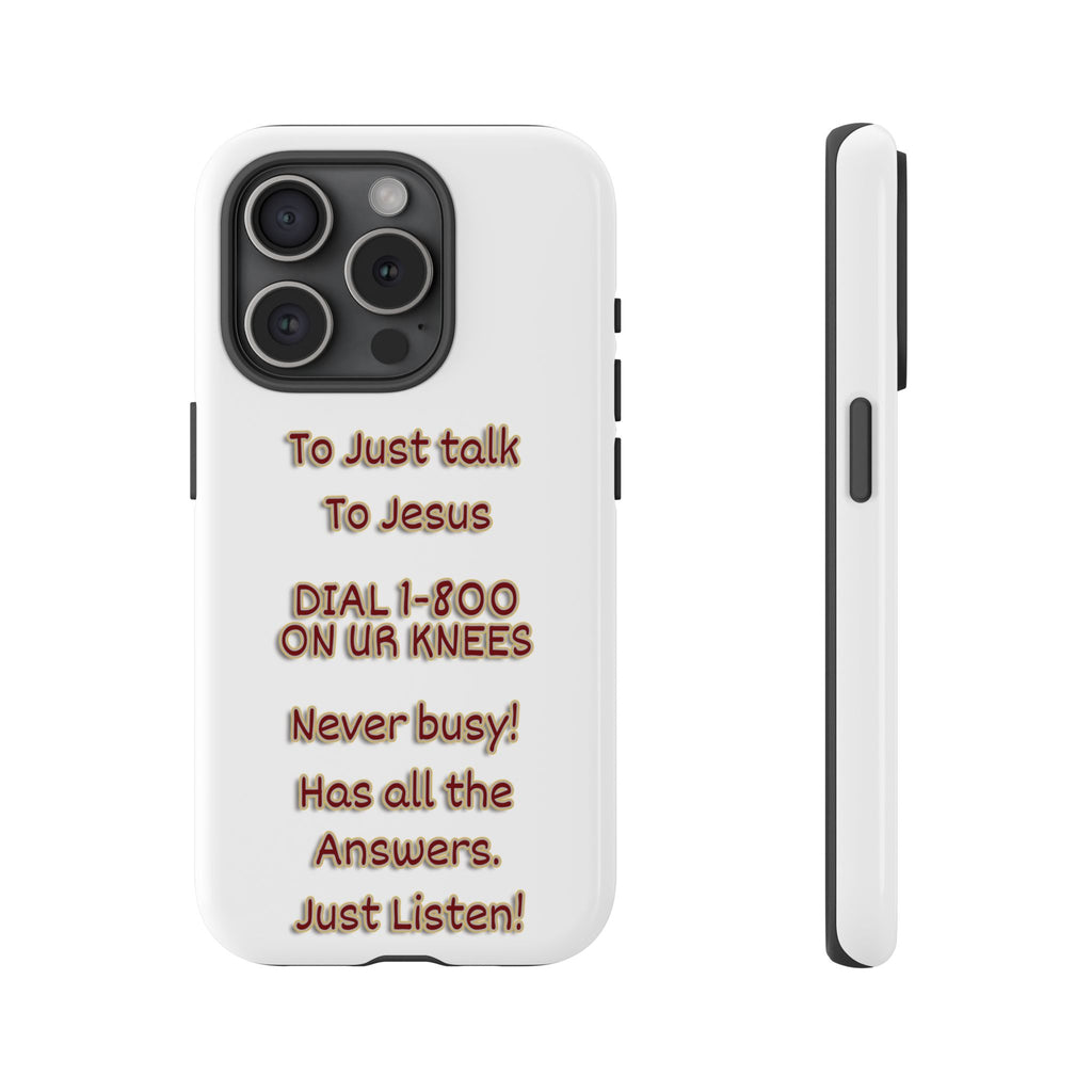 Dial Jesus anytimePhone Case**