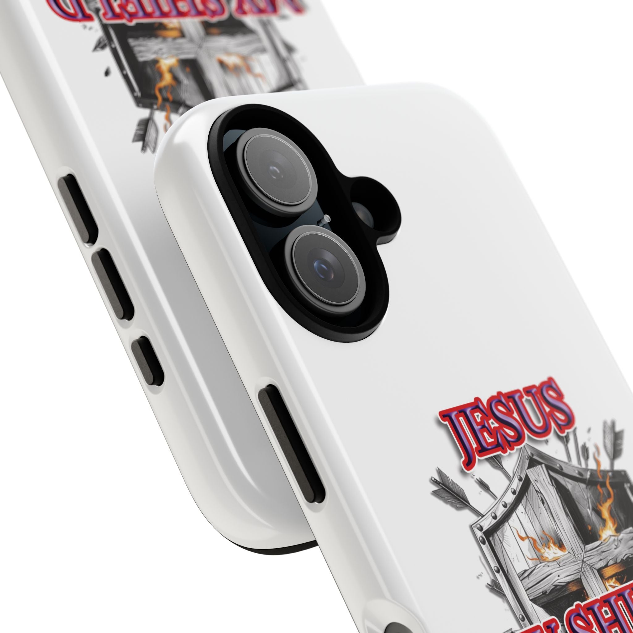 Shield | Phone Case | Jesus My Shield of Faith | Tough Cases, Christian Gift, Religious Decor, Inspirational Phone Cover, [...]