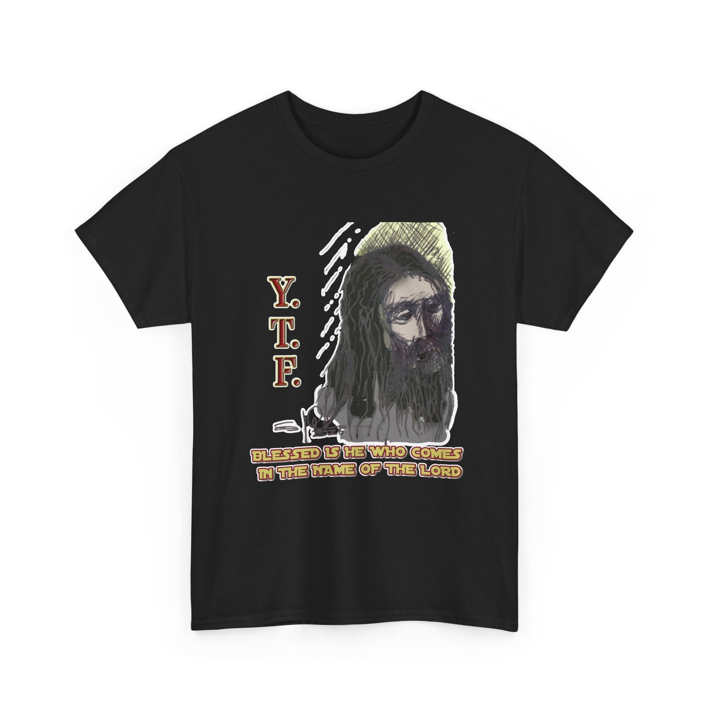 Y.T.F. the d’Avi Collection - T-Shirt, Religious T-Shirt, Faith Inspired Gift, Spiritual Apparel, Church Wear