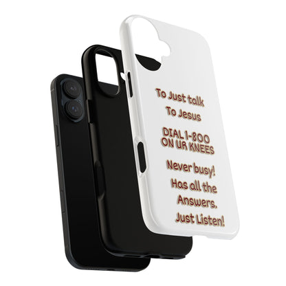 Dial Jesus Anytime | Christian Phone Case