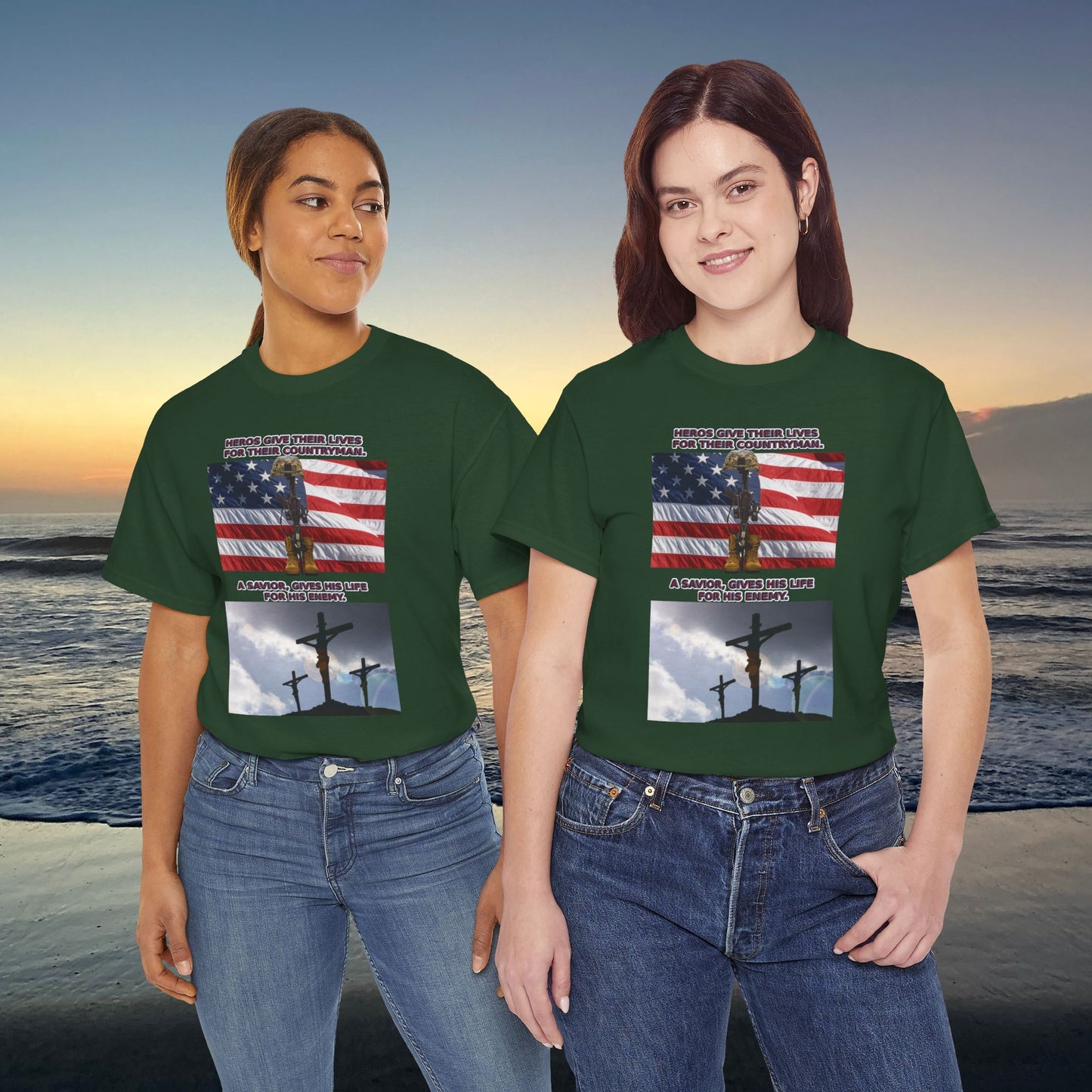 Faith-based Tee - Religious T-Shirt, Faith Inspired Gift, Spiritual Apparel, Church Wear