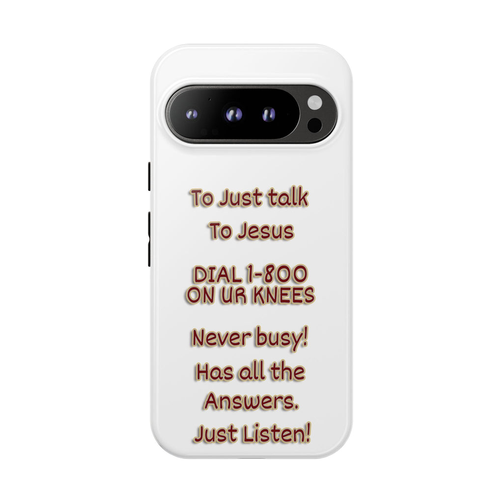 Dial Jesus anytimePhone Case**