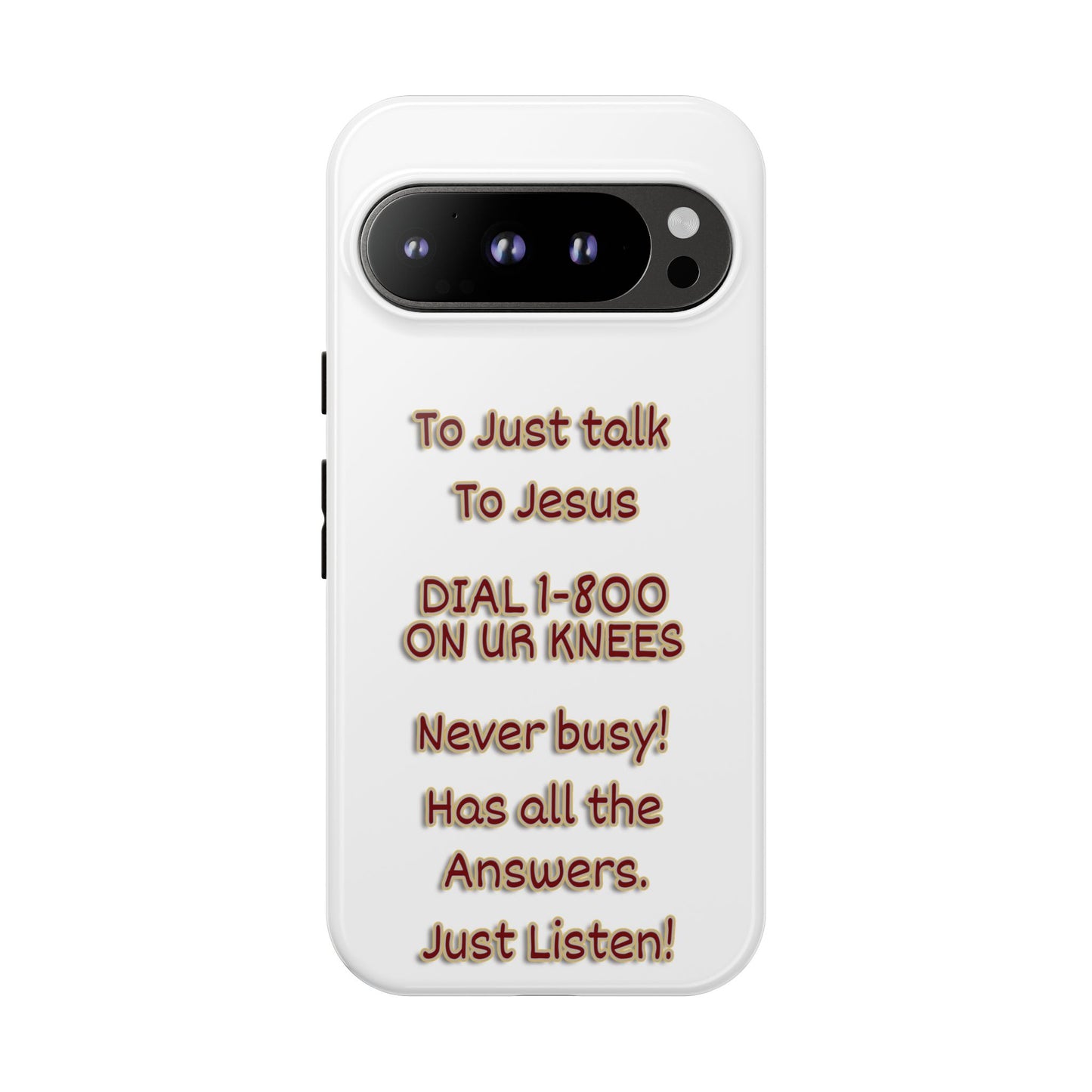 Dial Jesus Anytime | Christian Phone Case