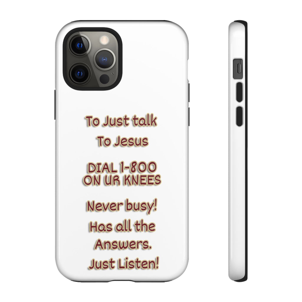 Dial Jesus anytimePhone Case**