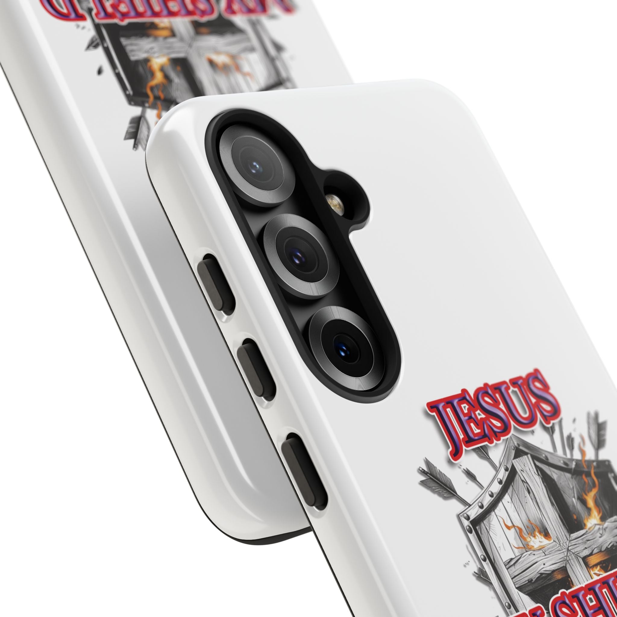 Shield | Phone Case | Jesus My Shield of Faith | Tough Cases, Christian Gift, Religious Decor, Inspirational Phone Cover, [...]