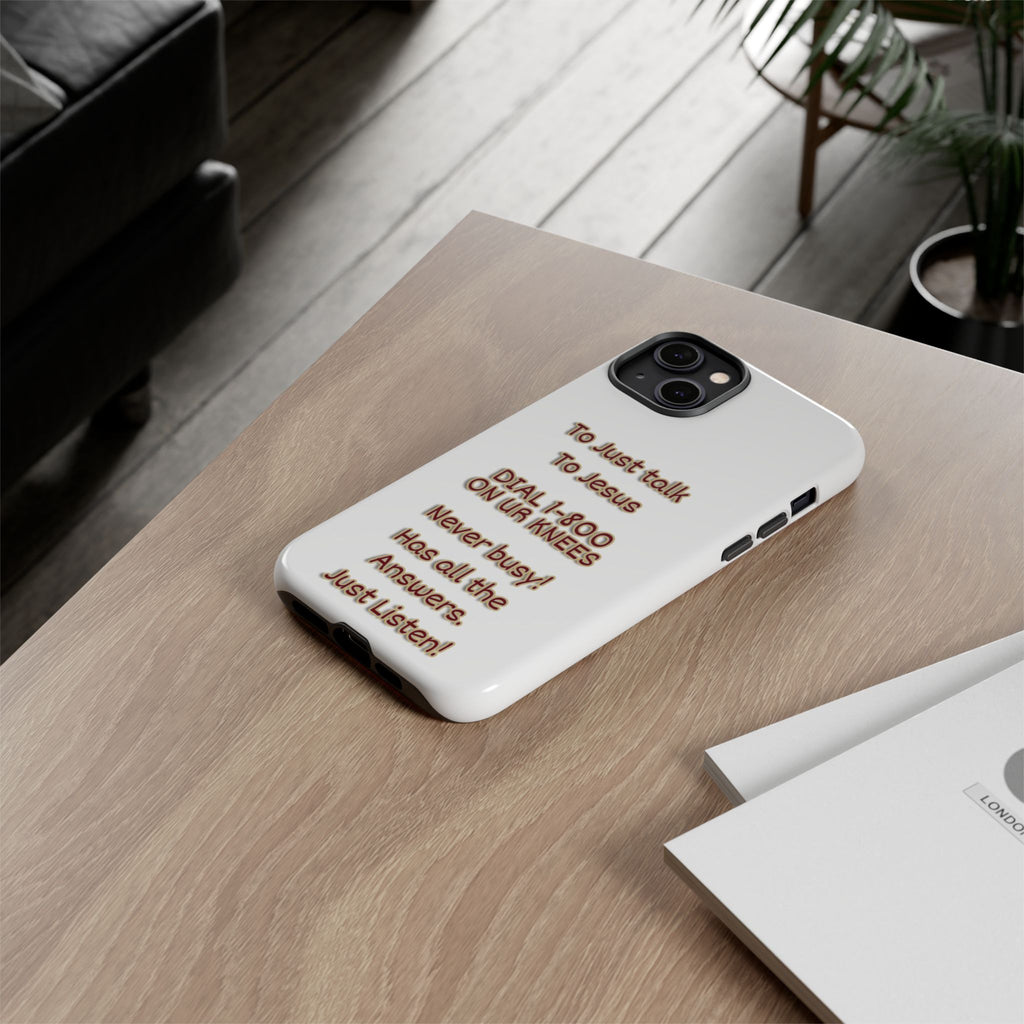 Dial Jesus anytimePhone Case**