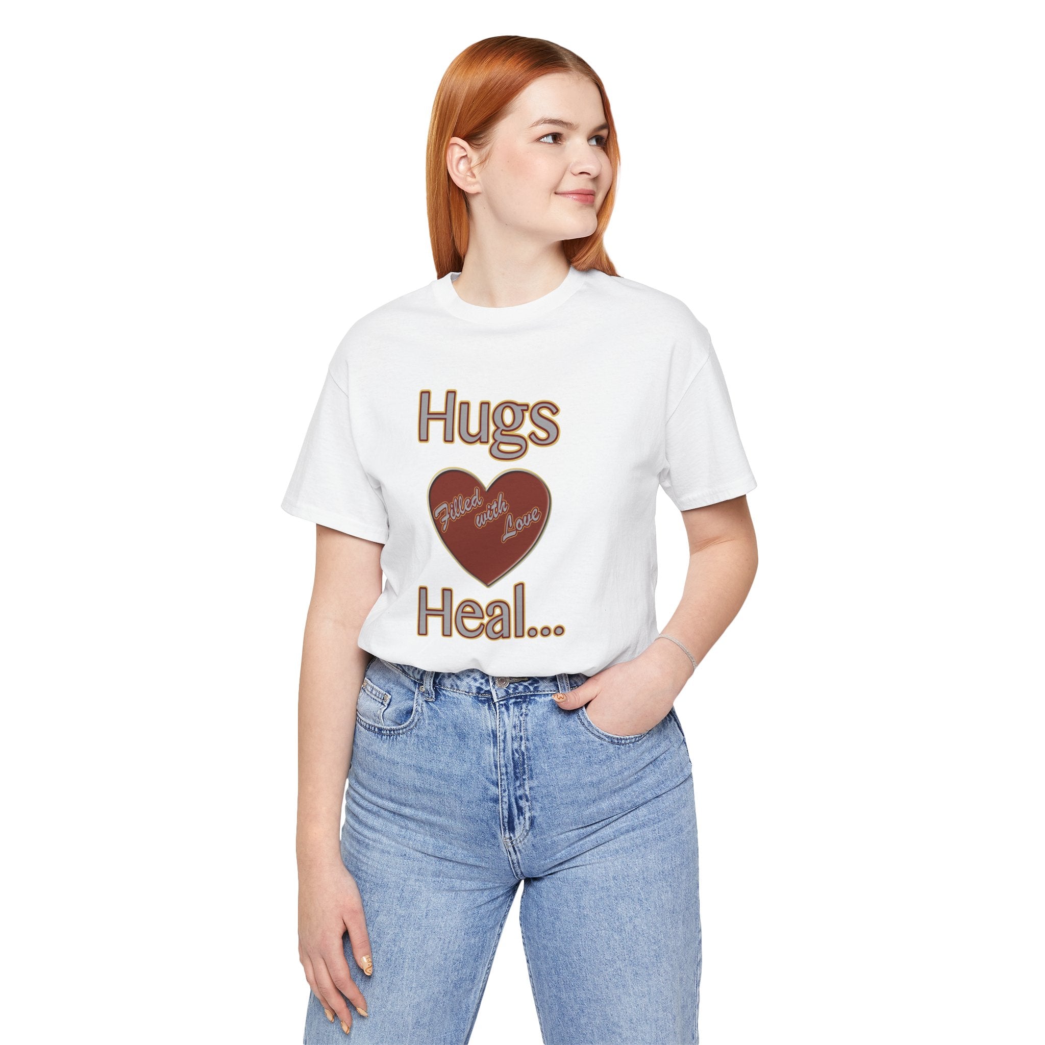 **Hugs Filled With Love Heal T-Shirt | Encouragement Comfort Tee**