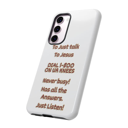 Dial Jesus Anytime | Christian Phone Case