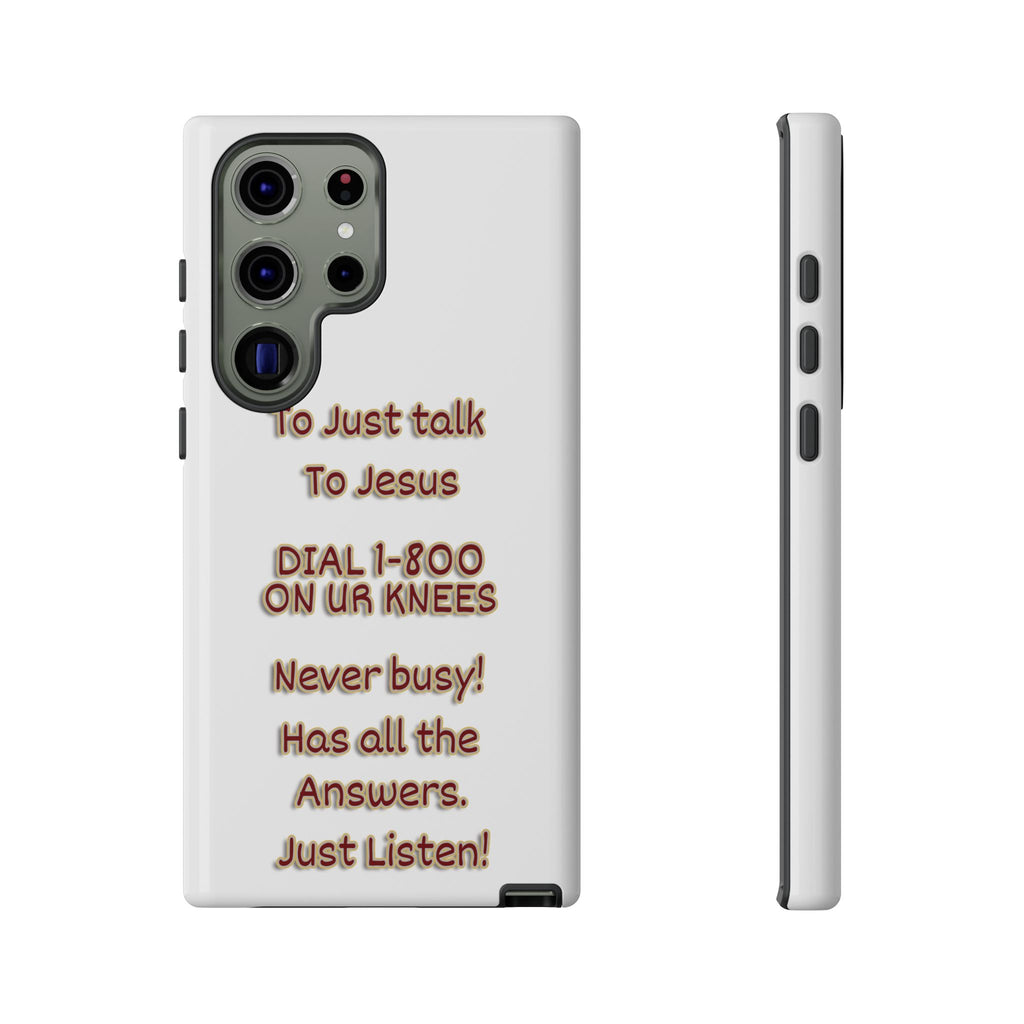 Dial Jesus anytimePhone Case**