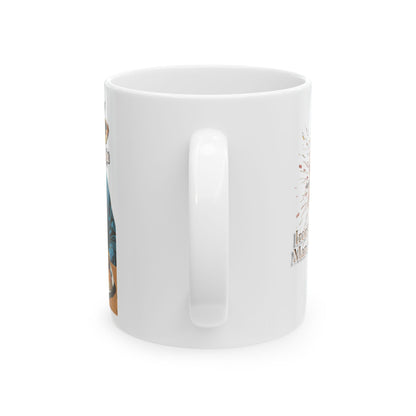 Men’s Steak Night | Christian Mug | Mark 6:35