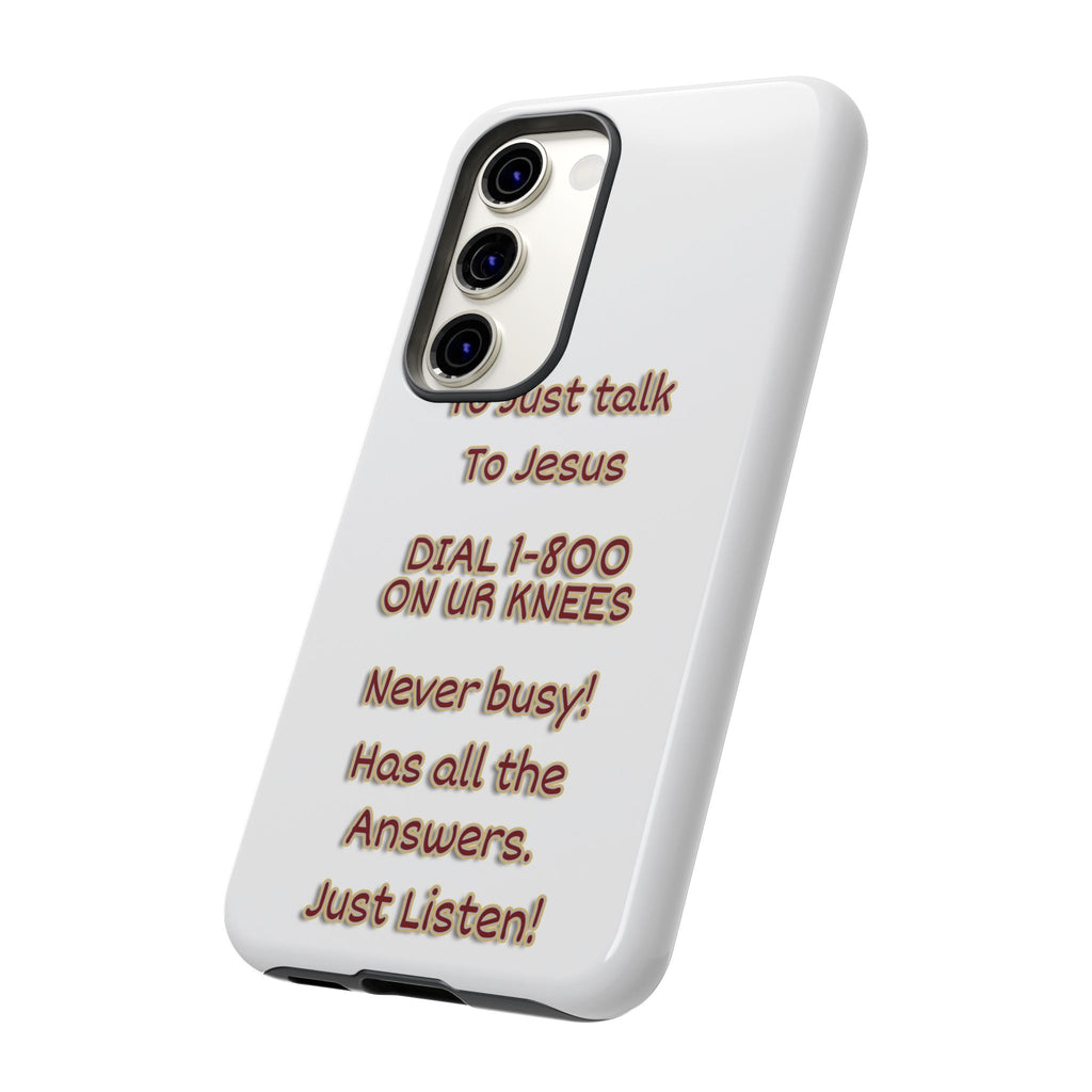 Dial Jesus anytimePhone Case**